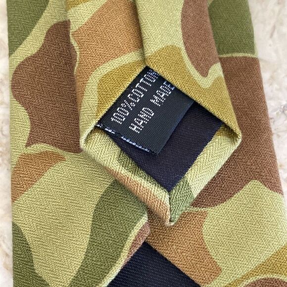 Urban Outfitters Penfield Lawndale Unisex Camo Tie 100% Cotton - Picture 5 of 6